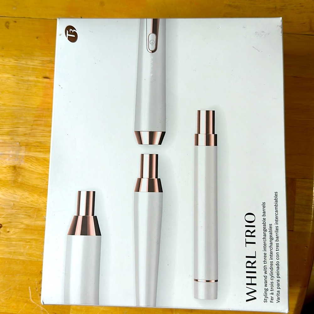 T3 WHIRL TRIO three interchangeable barrels